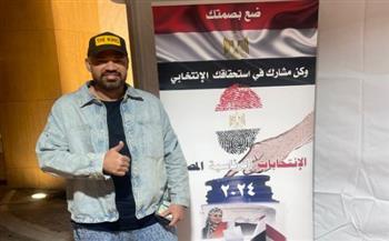   الانتخابات الرئاسية.. الشاعر الغنائي خالد تاج الدين يدلي بصوته في الرياض