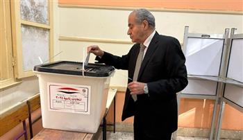   وزير التموين يدلي بصوته في الانتخابات الرئاسية