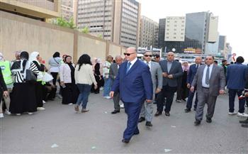   محافظ القاهرة يتفقد لجان حي الأسمرات للاطمئنان على سير الانتخابات الرئاسية