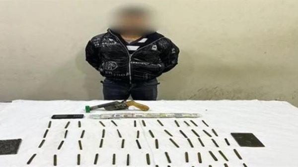 القبض على عاطل بحوزته كمية من مخدر الحشيش في المنوفية