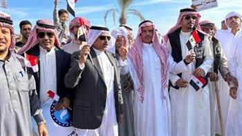   في سيناء.. مسيرات حاشدة لحزب «مستقبل وطن» نحو لجان الانتخابات الرئاسية