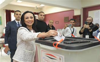   الانتخابات الرئاسية.. مايا مرسي تدلي بصوتها في الدقي