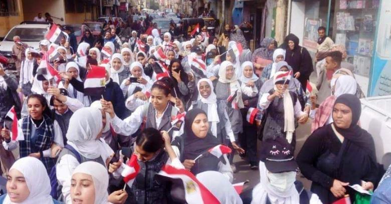 بالصور.. مواطني أسوان يسجلون ملحمة وطنية في حب مصر
