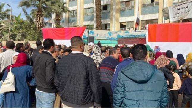 مراسلة "إكسترا نيوز": "القليوبية" التزمت بموعد فتح لجانها فى تمام الساعة 9 صباحًا