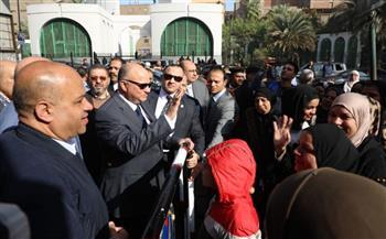 محافظ القاهرة يتفقد محيط عدة لجان بالمنطقة الغربية