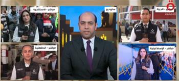   مراسلة "القاهرة الإخبارية" من الإسماعيلية: التصويت مستمر بـ184 لجنة فرعية