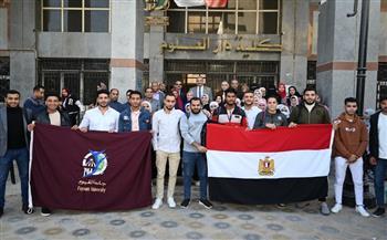 جامعة الفيوم: مشاركة واسعة من طلاب جامعة الفيوم في ثاني أيام الانتخابات الرئاسية