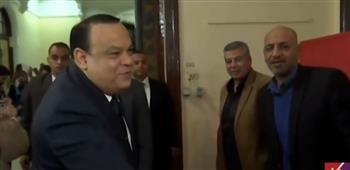 فيديو.. رئيس الهيئة الوطنية للانتخابات يدلي بصوته في الانتخابات الرئاسية