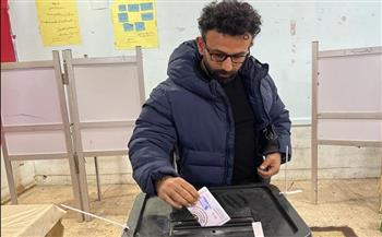   الإعلامي إبراهيم فايق يدلي بصوته في انتخابات الرئاسة 2024
