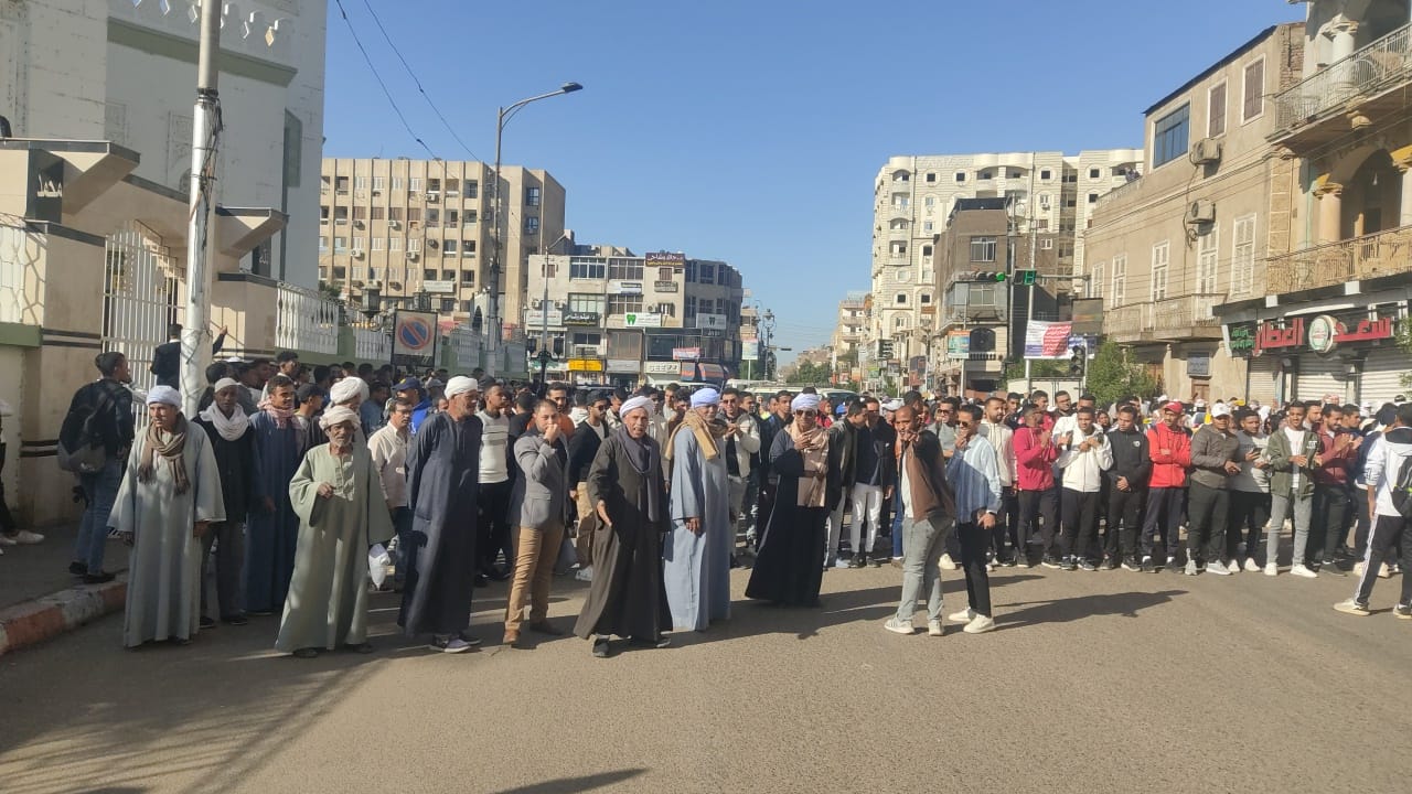 مسيرة حاشدة لـ"مستقبل وطن" بقنا للتصويت في الانتخابات الرئاسية.. صور وفيديو