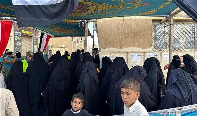 الانتخابات الرئاسية.. سيدات مطروح في مقدمة الناخبين