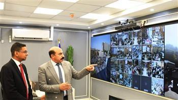 بالصور.. محافظ أسوان يتابع سير العملية الإنتخابية 