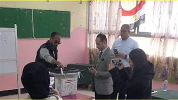   وليد سليمان يدلي بصوته في الانتخابات الرئاسية