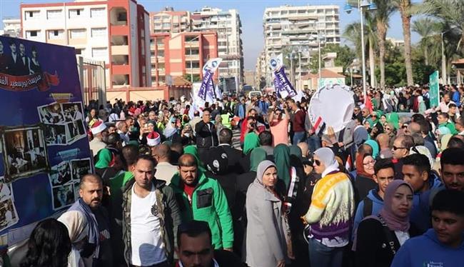 كبار السن والشاب ببورسعيد يضربون أروع الأمثلة في حب مصر خلال الانتخابات الرئاسية