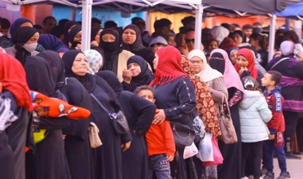 سيدات السويس يتصدرن مشهد الانتخابات الرئاسية 2024