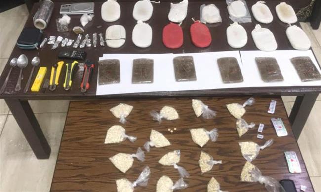 ضبط كميات من المواد المخدرة وتنفيذ 596 حكما قضائيا في حملة أمنية بدمياط وأسوان