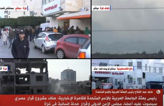 رئيس البعثة العربية: مصر تجهز مشروع قرار لتقديمه لمجلس الأمن لوقف إطلاق النار في غزة
