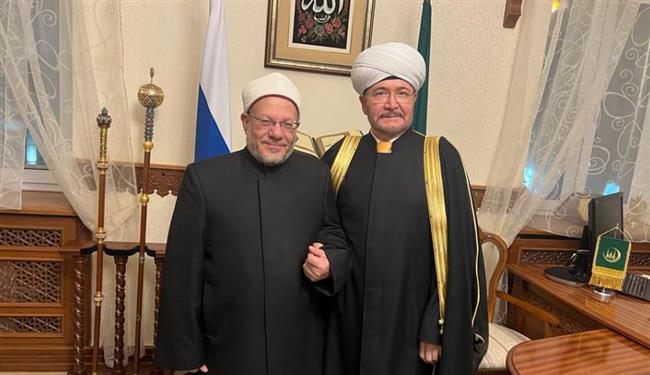 مفتي الجمهورية يعقد مباحثات مع نظيره الروسي 