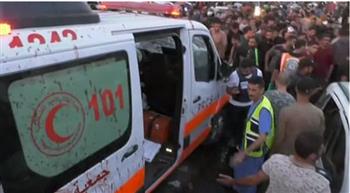   «الاحتلال الإسرائيلي» يستهدف سيارة إسعاف بها 11 مصابا في غزة
