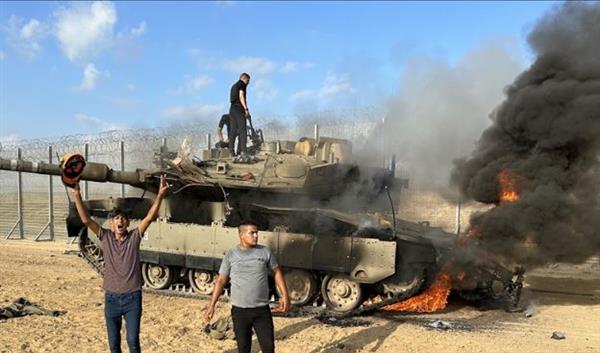 فصائل فلسطينية: استهدفنا 7 دبابات إسرائيلية شرق وشمال خان يونس