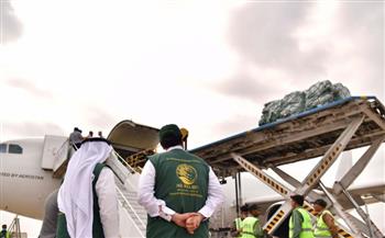   الطائرة الإغاثية السعودية الـ25 تتوجه إلى مطار العريش لدعم متضرري قطاع غزة