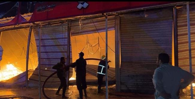 كفرالشيخ.. إخماد حريق معرض ملابس بوسط المحافظة