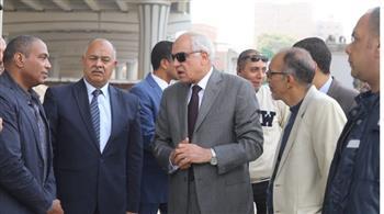 محافظ الجيزة يتفقد نسب التنفيذ بمشروعات التطوير بإمبابة والمنيرة وأوسيم