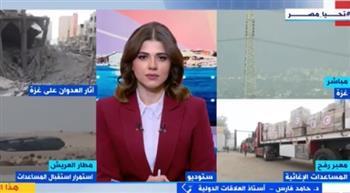 أستاذ علاقات دولية: دخول المساعدات إلى غزة سيقضي على مُخطط التجويع و التهجير