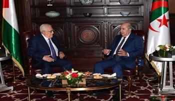   الرئيس الجزائري يتلقى رسالة خطية من نظيره الفلسطيني خلال زيارة جبريل الرجوب  