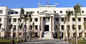 طلاب تطبيقية بنها يرفعون شعار "جاهزون لأي تحديات مستقبلية"