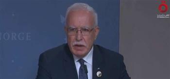   وزير الخارجية الفلسطيني: نسعى لتفادي المجاعة في غزة