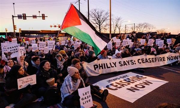 جماعة يهودية تحتج في 8 مدن أمريكية للمطالبة بوقف إطلاق النار في قطاع غزة
