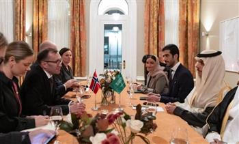   وزيرا خارجية السعودية والنرويج يبحثان التطورات في قطاع غزة