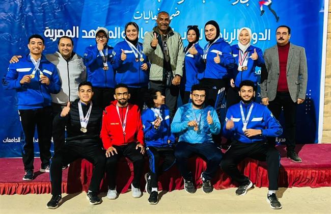 19 ميدالية تحصدها جامعة المنوفية في بطولة الجامعات المصرية الـ51
