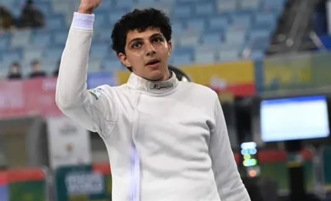 محمد ياسين يتوج بذهبية بطولة كأس العالم للشباب لسيف المبارزة باليونان