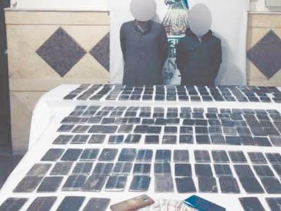 ضبط 25.5 كيلو جرام من مخدر الحشيش بحوزة عنصرين إجراميين بالإسكندرية