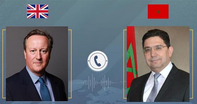 وزيرا خارجية المغرب و بريطانيا يبحثان هاتفيا العلاقات الثنائية والوضع في غزة