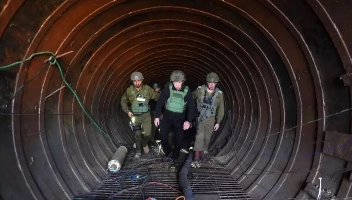 الجيش الإسرائيلي: اكتشاف أكبر نفق تحت الأرض تابع لـ"حماس" في غزة