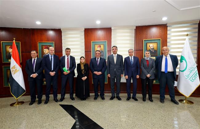 رئيس البريد المصري يستقبل نظيره الأردني لبحث التعاون