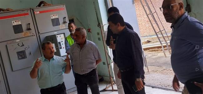 رئيس "المنيا الجديدة" يتفقد منظومة مياه الشرب والصرف الصحي بالمدينة