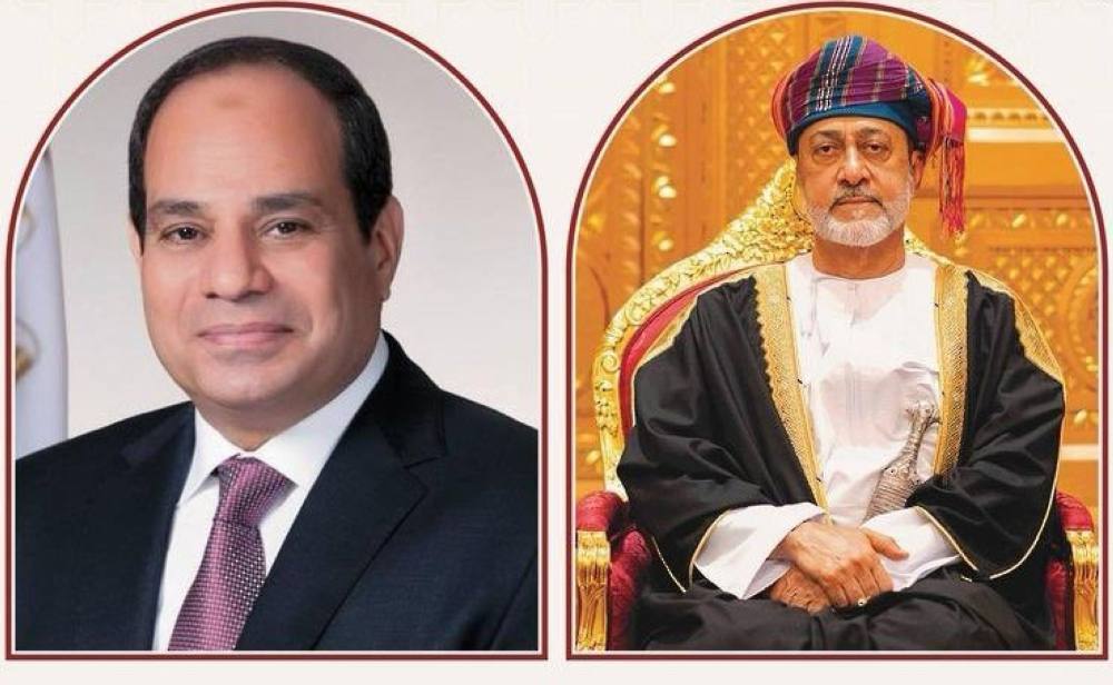 سلطان عمان يهنئ الرئيس السيسي بمناسبة انتخابه رئيسًا للجمهورية