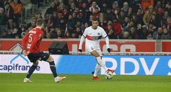 ليل يتعادل 1-1 أمام باريس سان جيرمان في الدوري الفرنسي