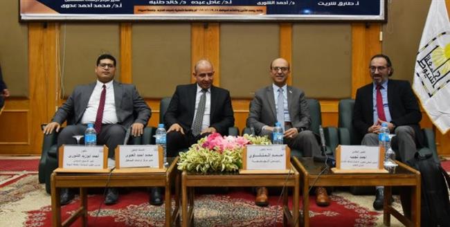 د. المنشاوي: تحرص الجامعة على توفير فرص تدريب متميزة لتنمية التفكير الابتكاري لدى أبنائها