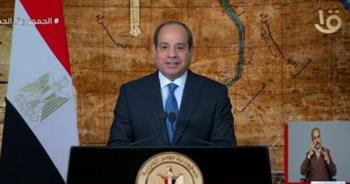   الرئيس السيسى يشكر المصريين على مشاركتهم الكبيرة فى الانتخابات الرئاسية