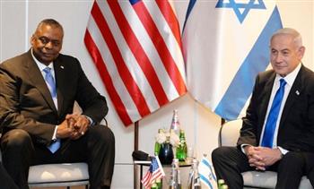   رئيس وزراء إسرائيل يجتمع مع وزير الدفاع الأمريكي