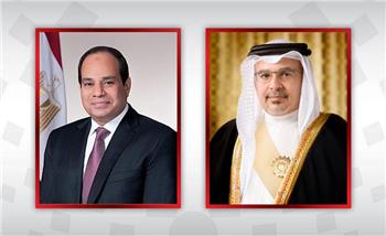   ولي عهد البحرين يهنئ الرئيس السيسي بمناسبة فوزه في الانتخابات لفترة رئاسية جديدة