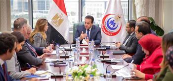 وزير الصحة يستقبل ممثل المفوضية السامية للأمم المتحدة لشئون اللاجئين