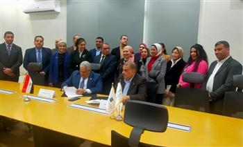 جامعة برج العرب التكنولوجية توقع برتوكول تعاون مع مؤسسة و مستشفى 57357