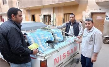 ضبط عدد من المخالفات في قطاعات بيع الأسمدة والسكر والسجائر بمركزي إيتاي البارود وكوم حمادة 