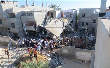 استشهاد فلسطينيين في قصف إسرائيلي استهدف وسط قطاع غزة